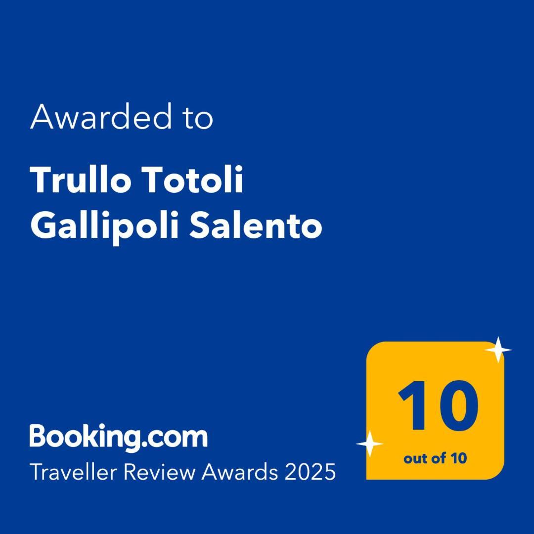 Trullo Totoli Gallipoli Salento Galatone Exterior photo